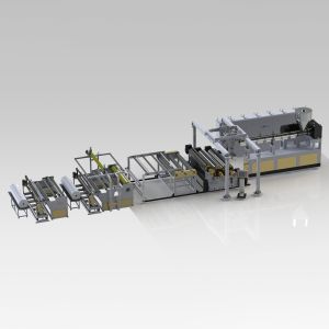 EVA / POE Solar Photovoltaic Packaging Film Production Line