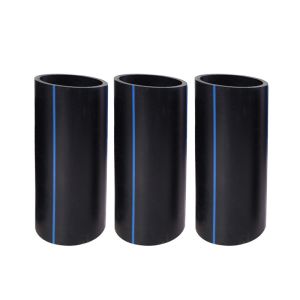 PE100 Galvanized HDPE Water Supply Pipe Customized DN20mm - 630mm