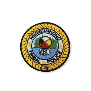 Woven Hooked Clothing Embroidered Patches For Police Department