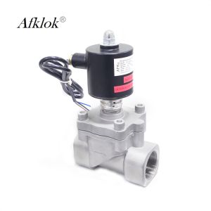 Diaphragm DC24V High Pressure Solenoid Valve Stainless Steel 100 Bar