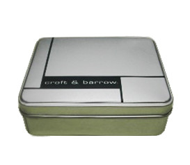 Buy UV Coating CMYK Rectangular Tin Can 0.35mm Thickness at wholesale prices