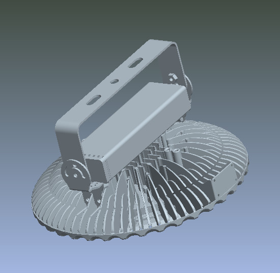 Buy 100w UFO LED High Bay Warehouse Lighting Dust Proof  SMD3030 Chips at wholesale prices