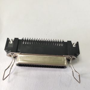 DDK 24 Pin Centronic Connector PCB Right Angle Female Type
