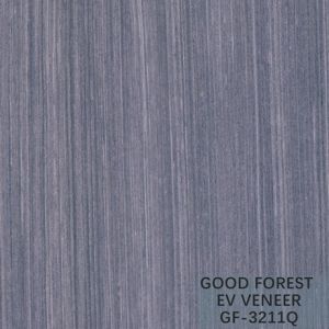 Silver Walnut Engineered Wood Veneer Customized ISO Certification