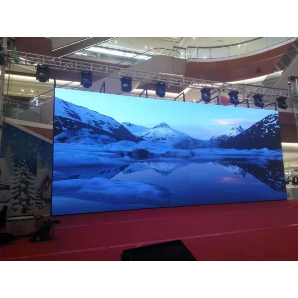 HD SMD2121 Indoor Full Color LED Screen 4mm Pixel Pitch For Stage Advertising