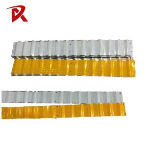 850mm Highway Guardrail Yellow White Aluminum Reflective Linear Delineator