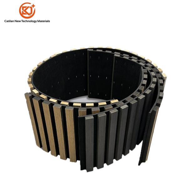 Buy Flexible and bendable wooden soundproof board with high flexibility at wholesale prices