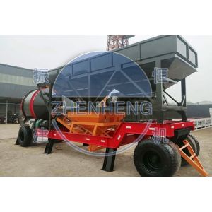 50m3 Central Mix Production YHZM50 Mobile Concrete Batching Plant