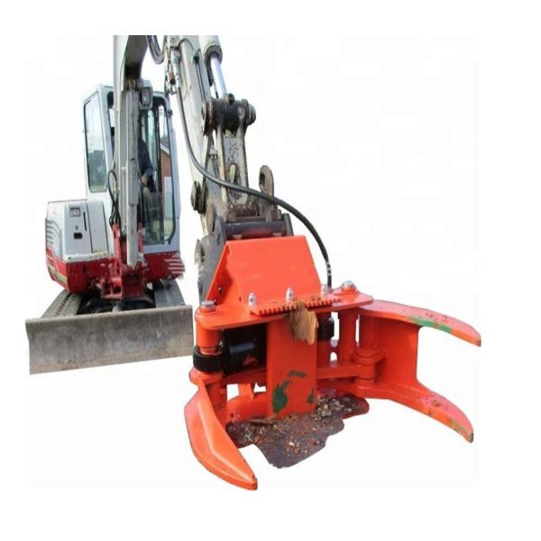 Buy Red YAKAI Excavator Hydraulic Shear 42CrMo CTHB Forestry Tree Shear at wholesale prices