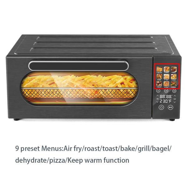 240v 12L Air Fryer Ovens with Digital Timer Control