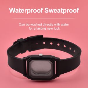 Skin Friendly Silicone Rubber Wristband , Silicone Watch Strap 24mm