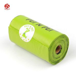 China Biodegradable eco friendly products for dogs doggie waste bags compostable private label dog poop bag on sale
