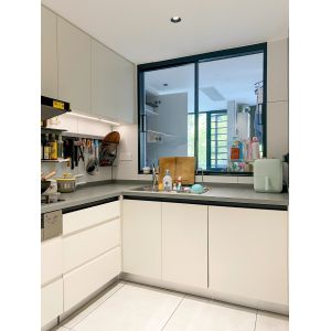 Handmade Wooden Kitchen Cabinets MID-Century Modern Wooden Kitchen Cabinets