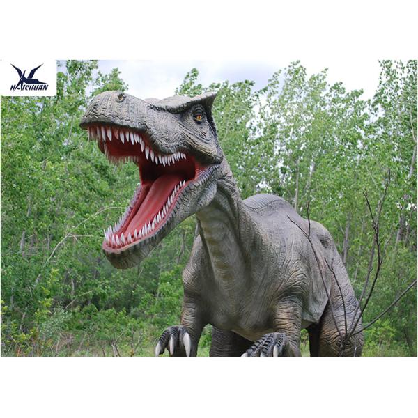 Zoo Playground Dinosaur Lawn Decorations Robotic Life Size Dinosaur Models