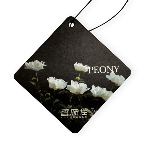 Buy Square Hanging Paper Air Freshener With Scent 70x70mm at wholesale prices