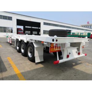 Customizable Semi Truck Flatbed Trailer With Optional FUWA / BPW Axle