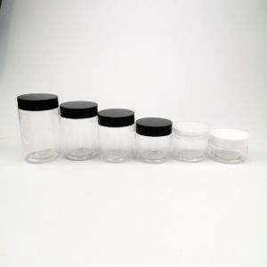 Body Butter 120ml 50mm Plastic Screw Cap Jars Custom Logo