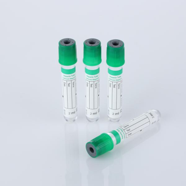 Buy Medical Single Use Lithium Heparin Tube Vacuum Blood Collection Test Tubes at wholesale prices