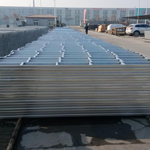 Customized Length Steel Staging Plank With Hot Dip Galvanized Surface