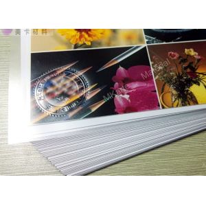 Double - Sided Digital Printing PVC Sheets Common White / Supper White Color