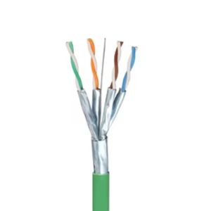 Bulk CAT8 FFTP 22AWG LSZH Cable 2000MHz High Stability for Data Centers