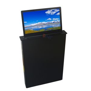 21.5 Inch FHD Screen Electric LCD Monitor Lift For Conference Room