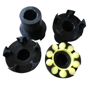 ML8 S200 Steel Flexible Jaw Coupling / Rotex Shaft Coupling Standard