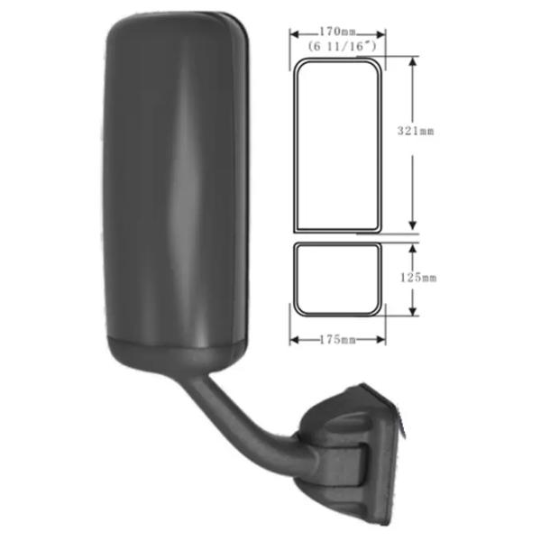 24V American Truck Parts Electric Heating T680 T880 RH Kenworth Side Mirror