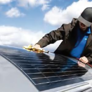 Bendable Up To 30 Degrees Semi Flexible Solar Panel with 5 Years Warranty and