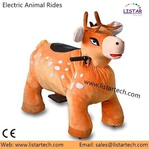Quality Plush Motorized Animals motorized plush riding animal bicycle led animal for sale
