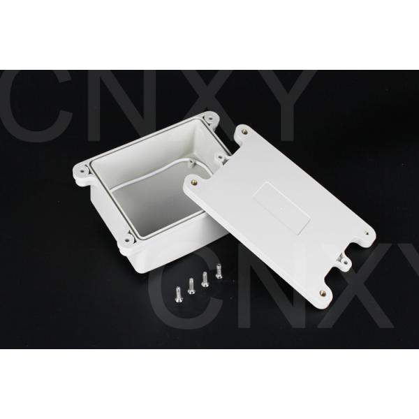 High Insulation Flanged Plastic Box Corrosion Resistance CE / RoHS Approved