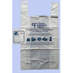 Compostable Charity Donation Collection bags, collection sacks, Donation sacks,