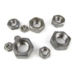 2B Stainless Steel Hex Nut Corrosion Resistant Hex Weld Nut 1/4 Inch