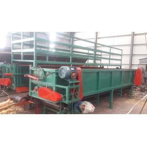 Round logs stripping machine / wood debarker / log skin peeling machine