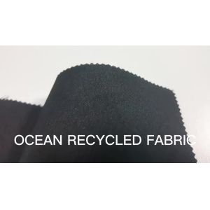 Quality 300D*300D pu coating fabric Ocean Recycled oxford polyester fabric for handbag for sale