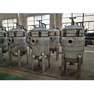 Stainless Steel Industrial Bag Filters No Leakage Flexible Operation