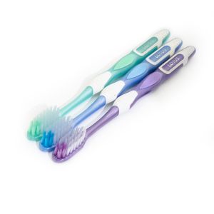 Hotel Disposable Plastic Toothbrushes With Soft Nylon 610 Bristles Customization