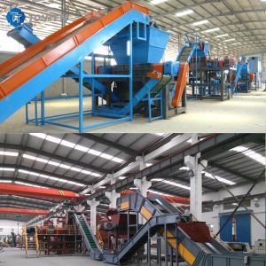 Waste Tire Rubber Crushing Recycling Line Waste Tyre Recycling Machine