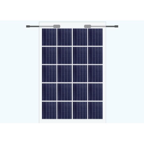 105 Watt Building Integrated Solar Panels Bifacial BIPV Components