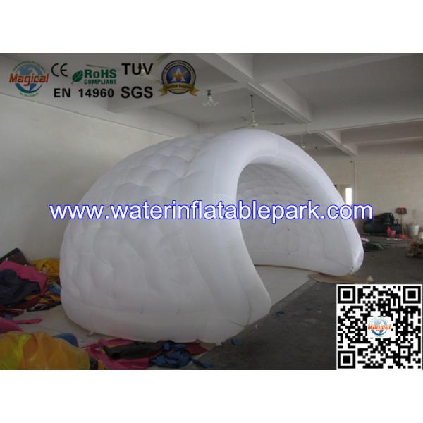 Custom Inflatable Luna Tent Oxford Fabric , Large Inflatable Tent