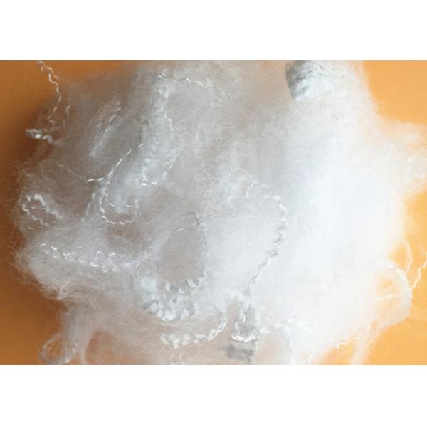 100% Cotton Filled Pillow Hollow Polyester Fiber , Eco - Friendly Polyester Staple Fiber
