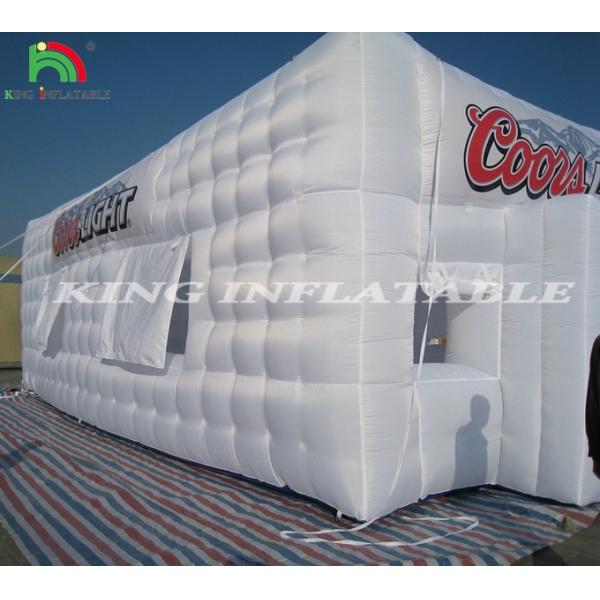 Backyard Inflatable Nightclub Tent Night Club Party Inflatable Disco Light Inflatable Nightclub Cube Tent