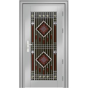 Residential 180 Minutes Fire Rated Security Doors Break Resistance