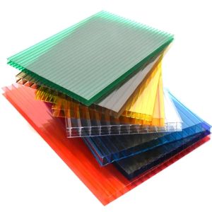 6mm 8mm Greenhouse Polycarbonate Roofing Sheets 4m 5m
