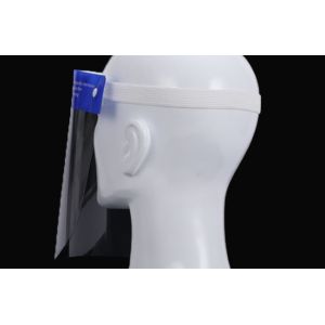 Fluid Resistant Full Cover Disposable Face Shield , Medical Face Shield Visor