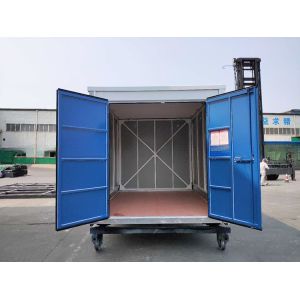 Workshop Storage Solution 16ft Foldable Self Storage Portable Sandwich Panel