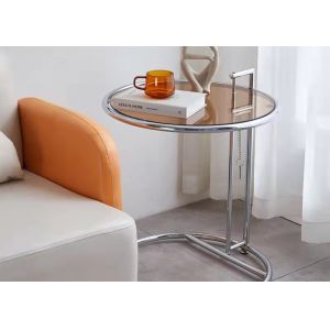 China Tempered Glass Top Nesting Side Tables on sale