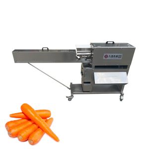 Commercial Carrot Peeling Machine For Vegetable Processor 40-60pcs/min