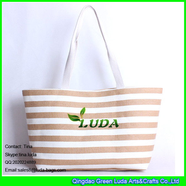 Buy LUDA fashion straw tote bag paper straw girls beach bags at wholesale prices