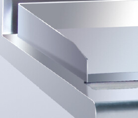 304 / 201 Stainless Steel Commercial Induction Griddle Cookware With Oven